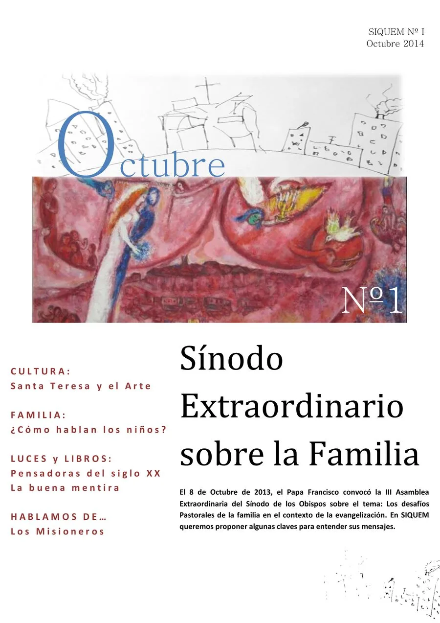 Portada de SIQUEM Nº 1